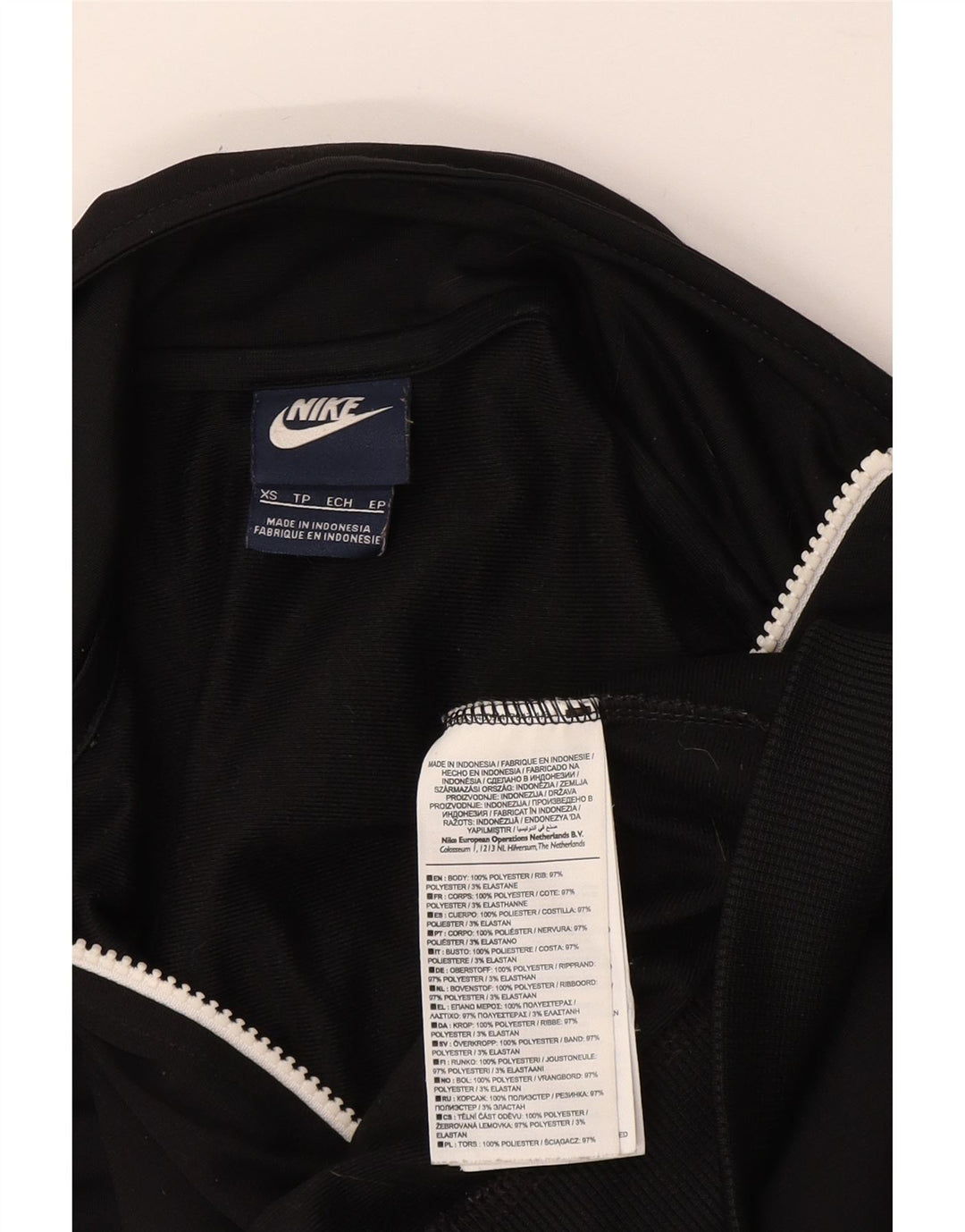 Nike Mens Treino Top Jacket XS Preto Colourblock Poliéster