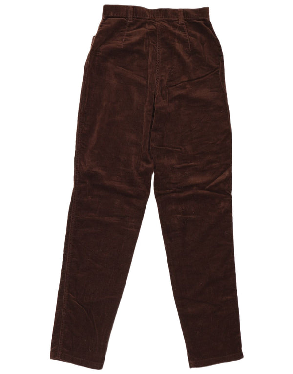 Calvin Klein Calça feminina reta casual W26 L32 marrom
