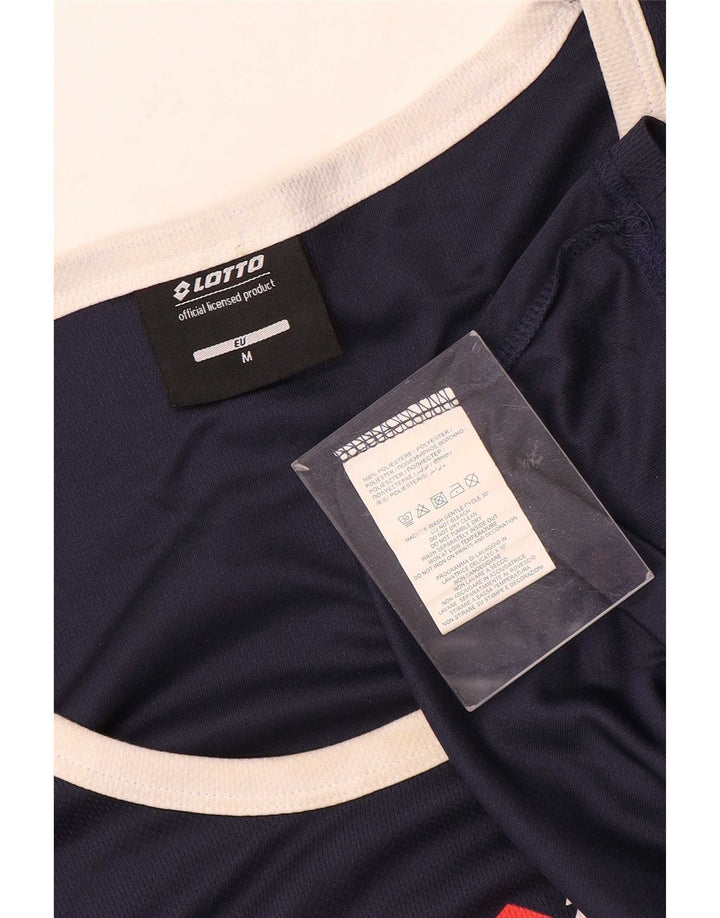 Lotto Mens Graphic Vest Top Médio Poliéster Azul Marinho