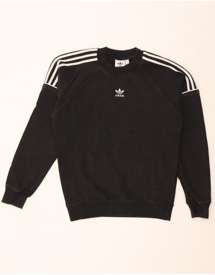 Adidas Mens Moletom Jumper XS Algodão Preto