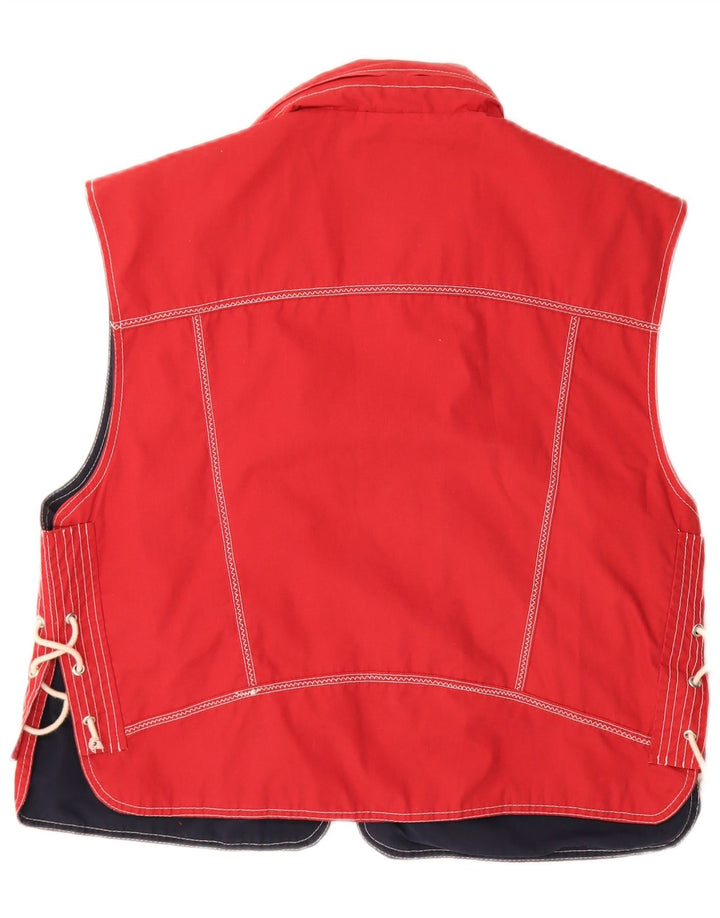 Colete masculino com capuz Roy Rogers UK 38 vermelho médio