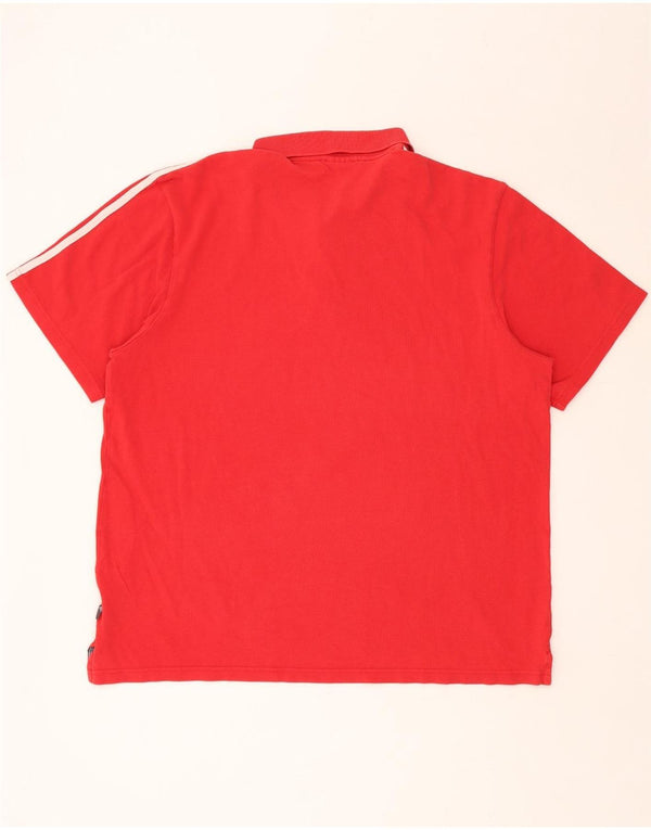 Camisa polo masculina ADIDAS 2XL algodão vermelho