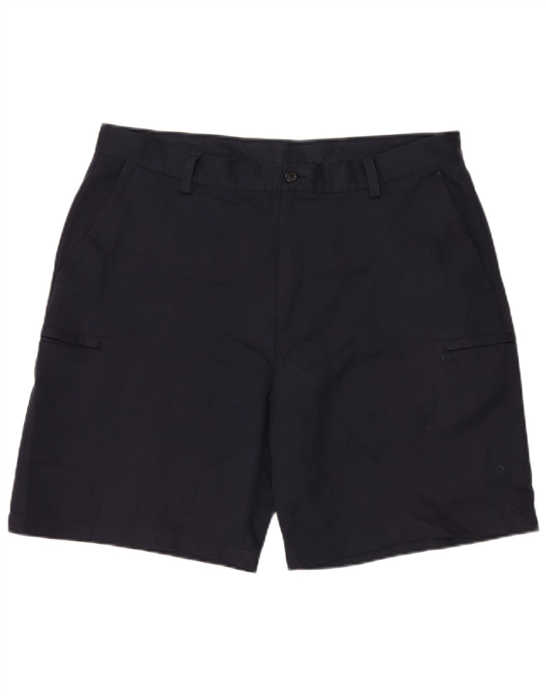 Shorts cargo masculino IZOD W38 XL poliéster azul marinho