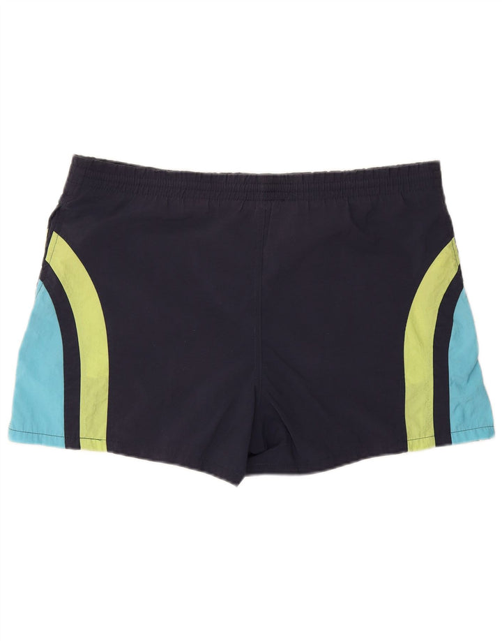 Shorts de natação masculino Fila IT 50 médio azul marinho colorblock