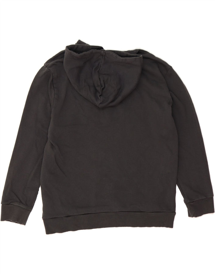 PUMA Mens Hoodie Jumper Large Black Cotton Vintage Puma and Second-Hand Puma from Messina Hembry 