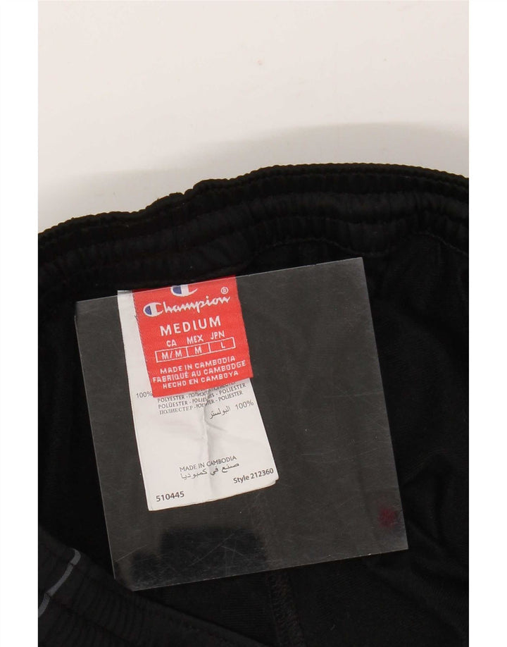 Calça de treino masculina Champion poliéster preto médio