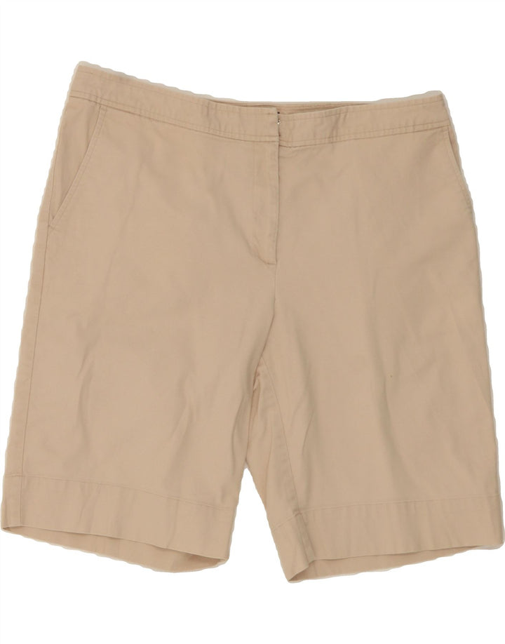 IZOD Womens Chino Shorts US 16 2XL W36 Beige Cotton Vintage Izod and Second-Hand Izod from Messina Hembry 