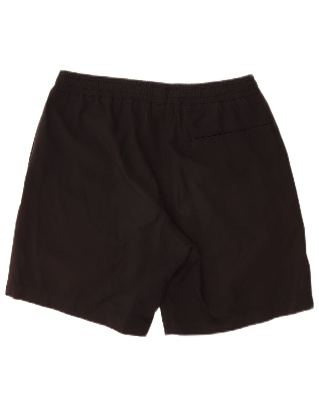 J. CREW Shorts esportivos masculinos pequenos de poliéster preto
