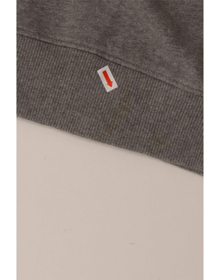 CALVIN KLEIN JEANS Suéter gráfico masculino 2XL algodão cinza