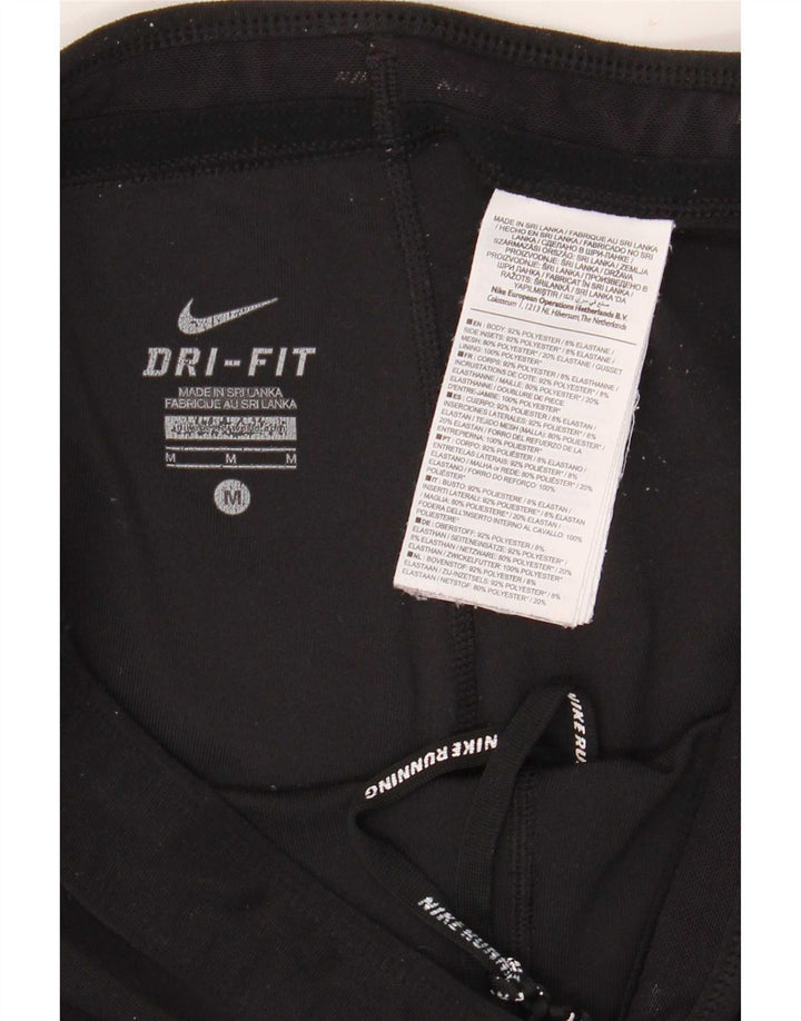 Leggings Nike Dri Fit UK 14 Médio Preto Poliéster
