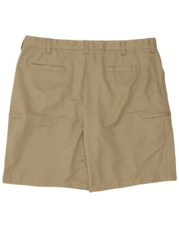 Shorts cargo masculino IZOD W40 XL poliéster bege