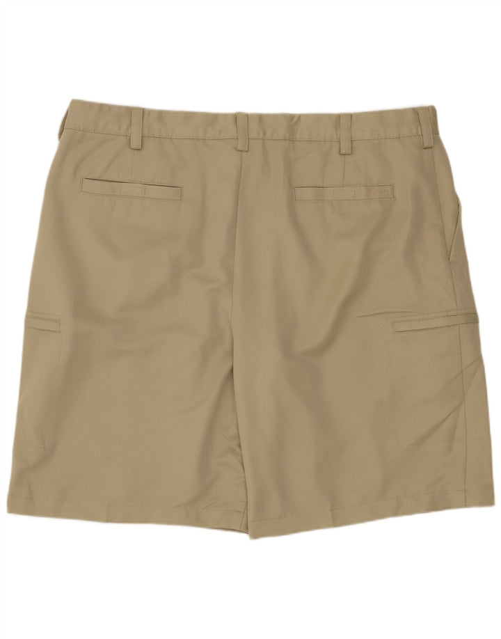 Shorts cargo masculino IZOD W40 XL poliéster bege