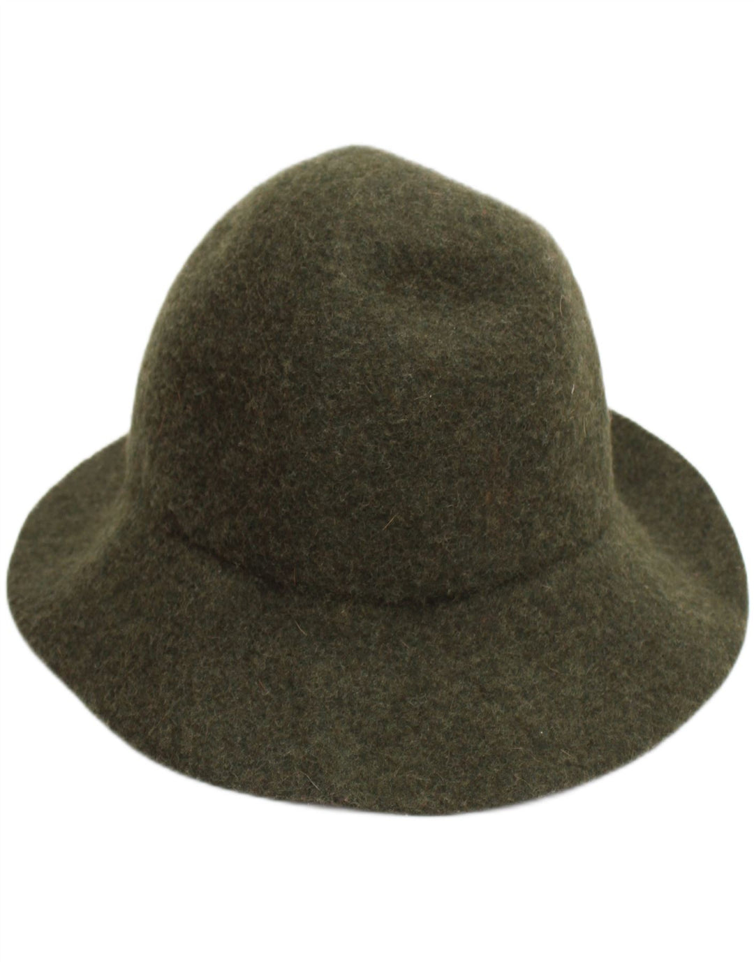 VINTAGE Womens Knit Bucket Hat One Size Khaki Classic