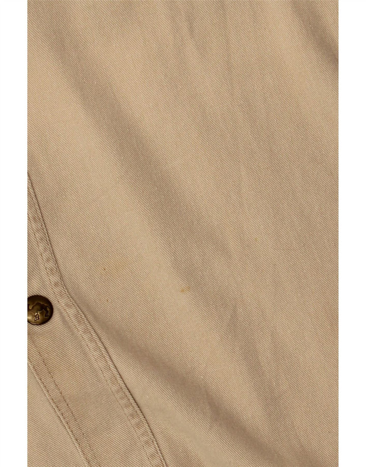 Camisa masculina de manga curta Camel XL bege