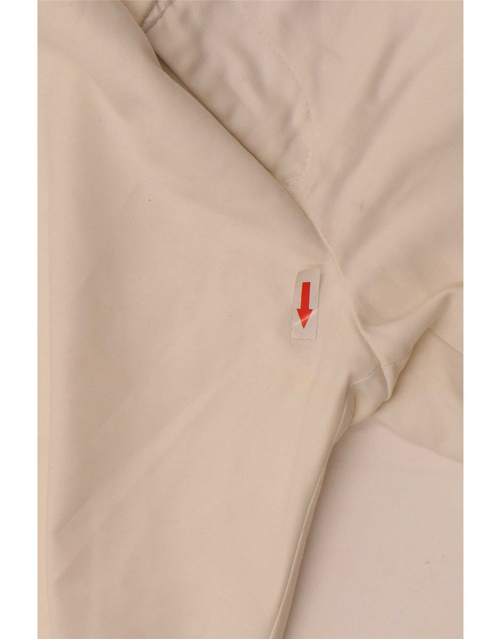 Shorts Chino feminino Tommy Hilfiger W30 médio algodão branco