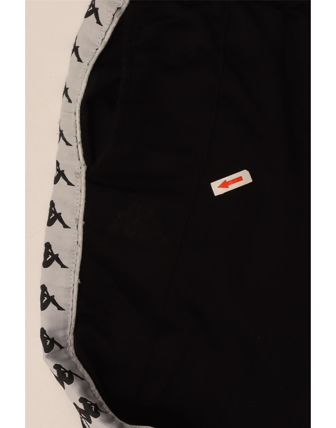 Calça feminina KAPPA com estampa gráfica UK 8 Small Black Colourblock