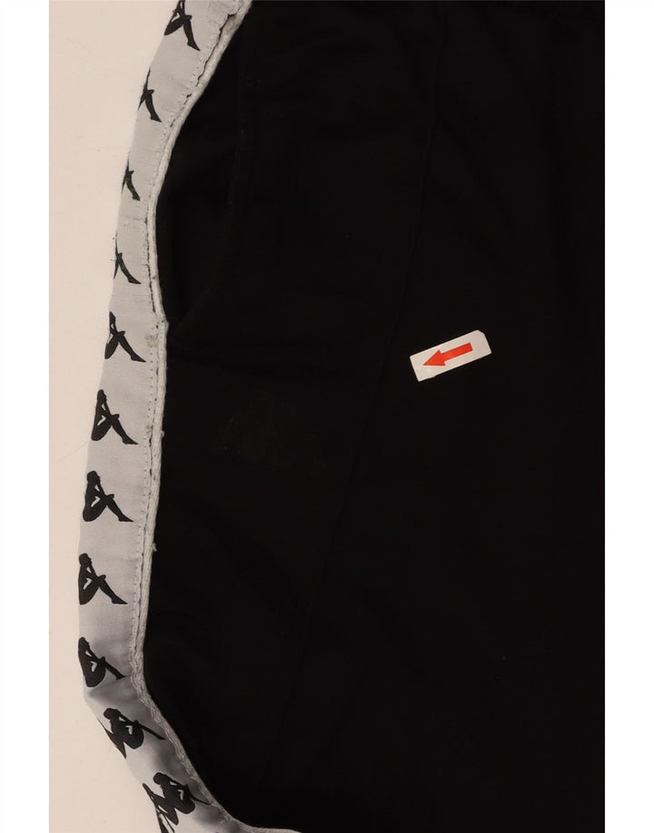 Calça feminina KAPPA com estampa gráfica UK 8 Small Black Colourblock