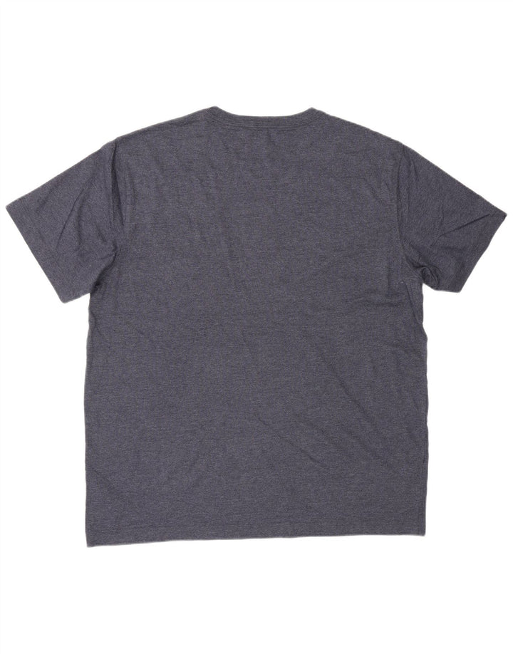Camiseta gráfica masculina EDDIE BAUER grande azul marinho