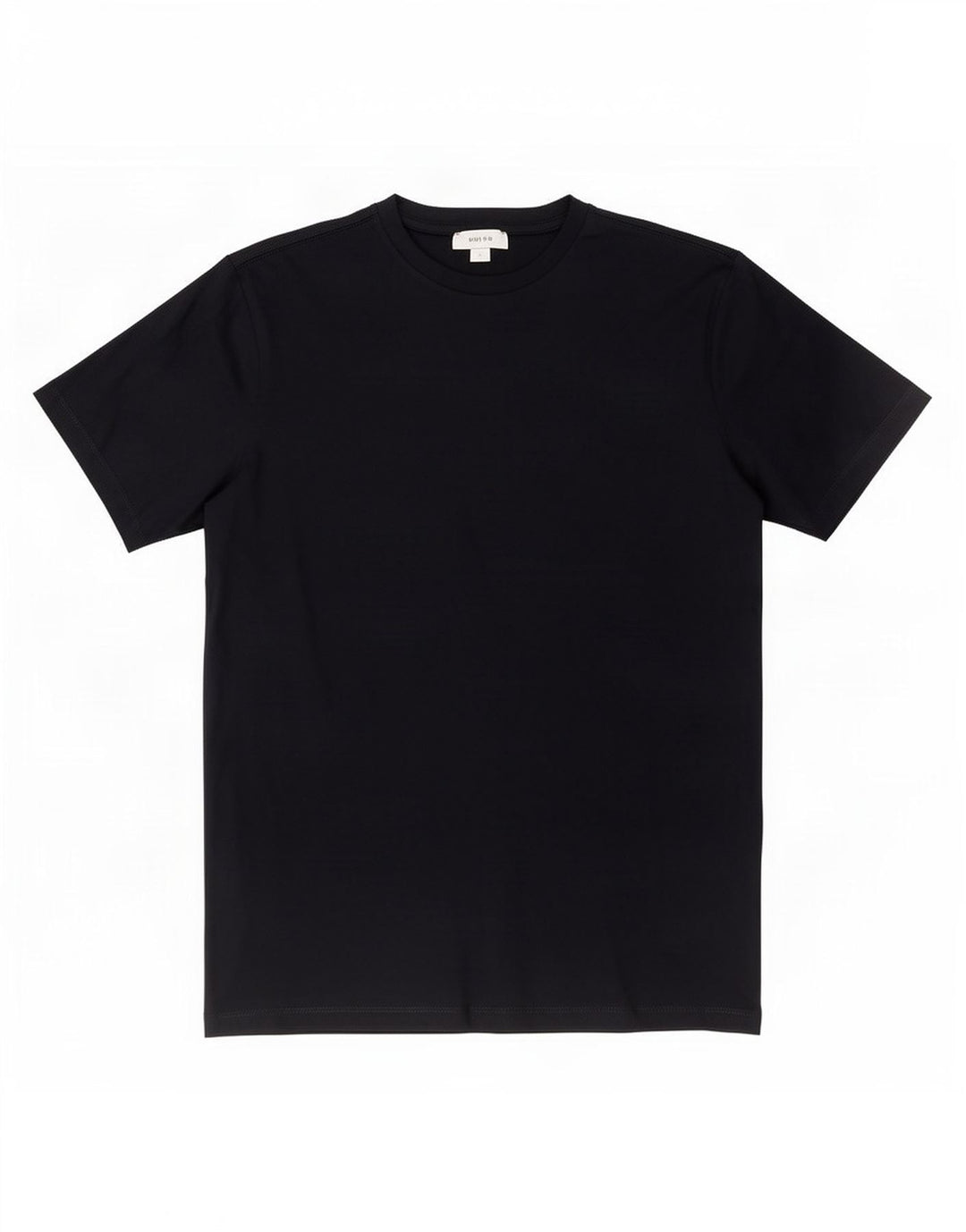 Camiseta masculina Reiss Top pequeno algodão azul marinho