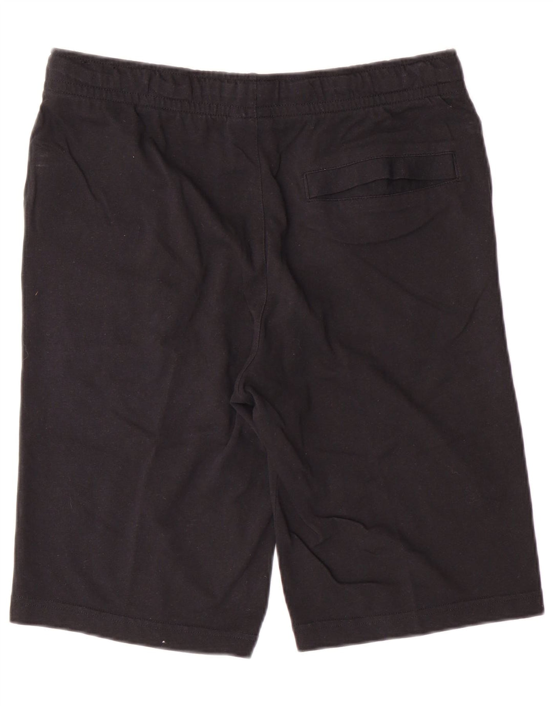 Shorts esportivos masculinos NIKE de algodão preto médio