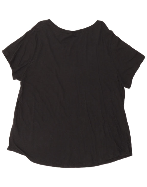 Camiseta gráfica feminina Nike Top UK 20 2XL algodão azul marinho