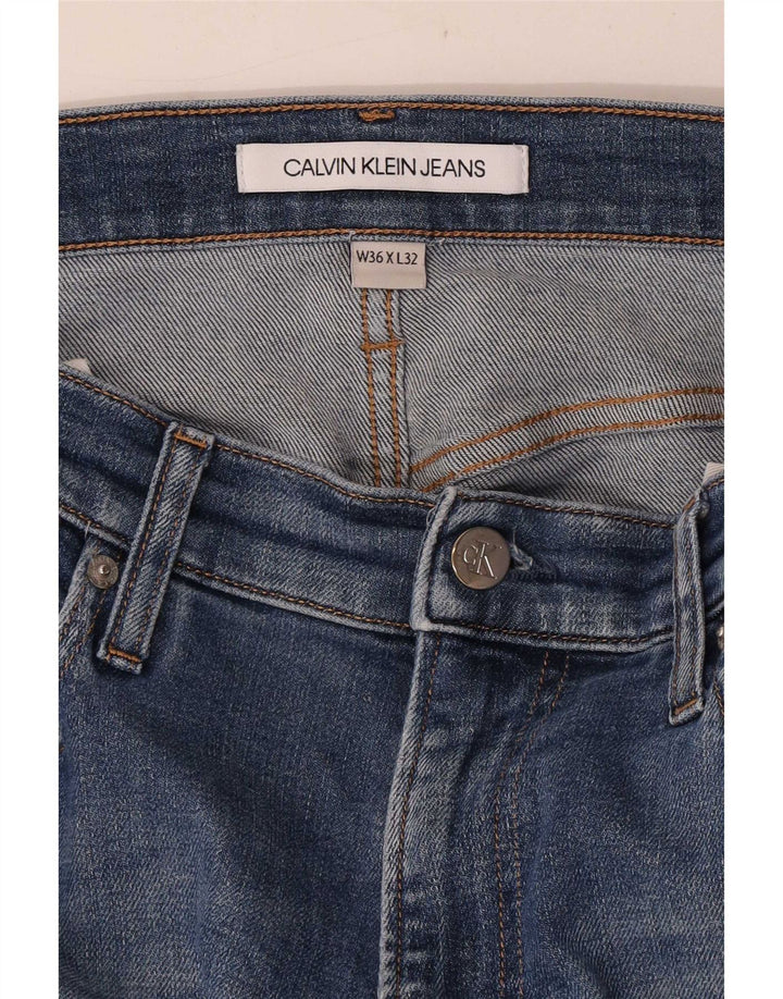 Calvin Klein Jeans Masculino Slim W36 L32 Azul