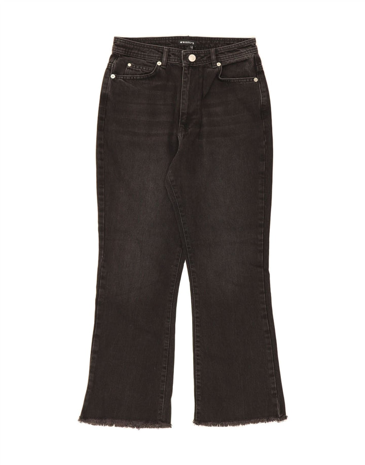 WHISTLES Womens Bootcut Jeans W28 L27 Black Cotton Vintage Whistles and Second-Hand Whistles from Messina Hembry 