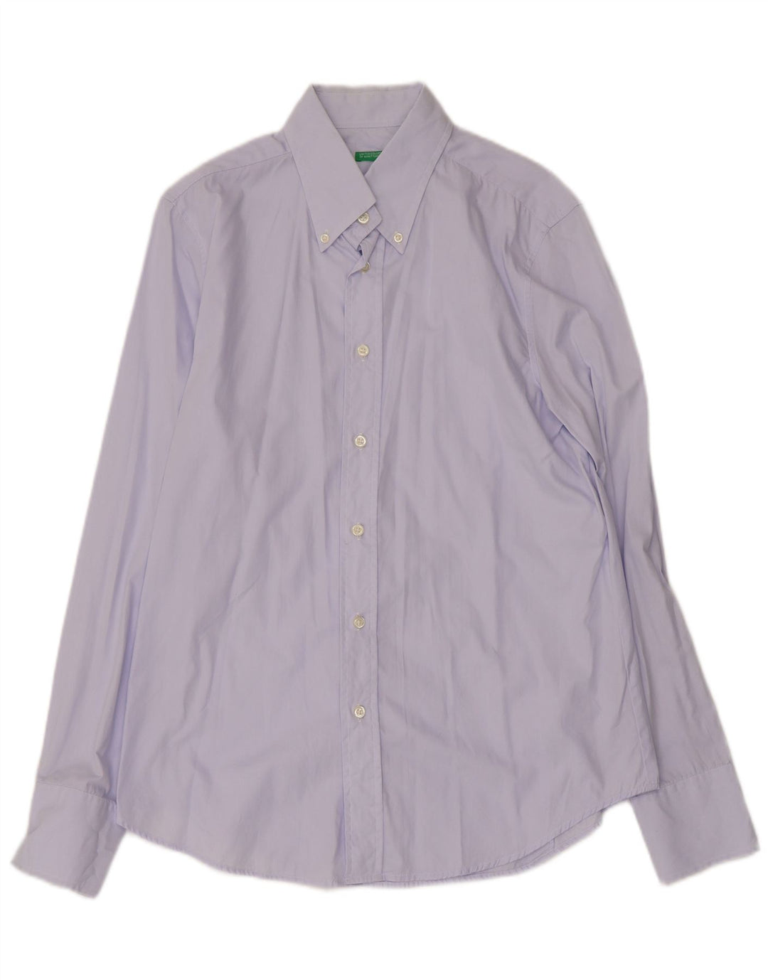 Camisa masculina BENETTON grande algodão roxo