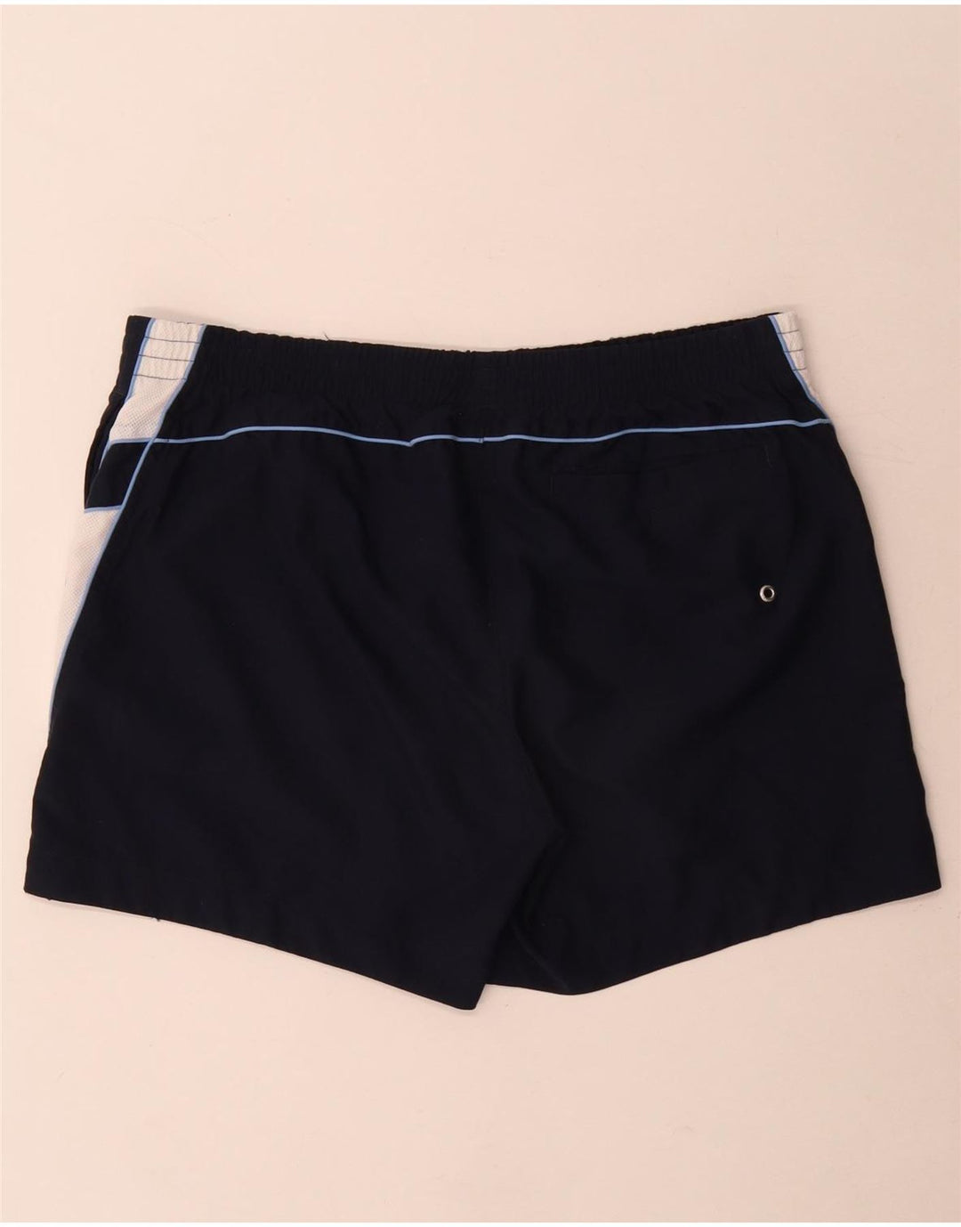 Shorts de natação masculino Champion XL azul marinho colorblock poliéster