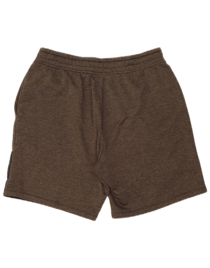 Shorts esportivos masculinos Under Armour grande bloco cinza