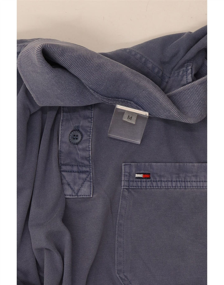 Camisa polo masculina TOMMY HILFIGER médio algodão azul marinho