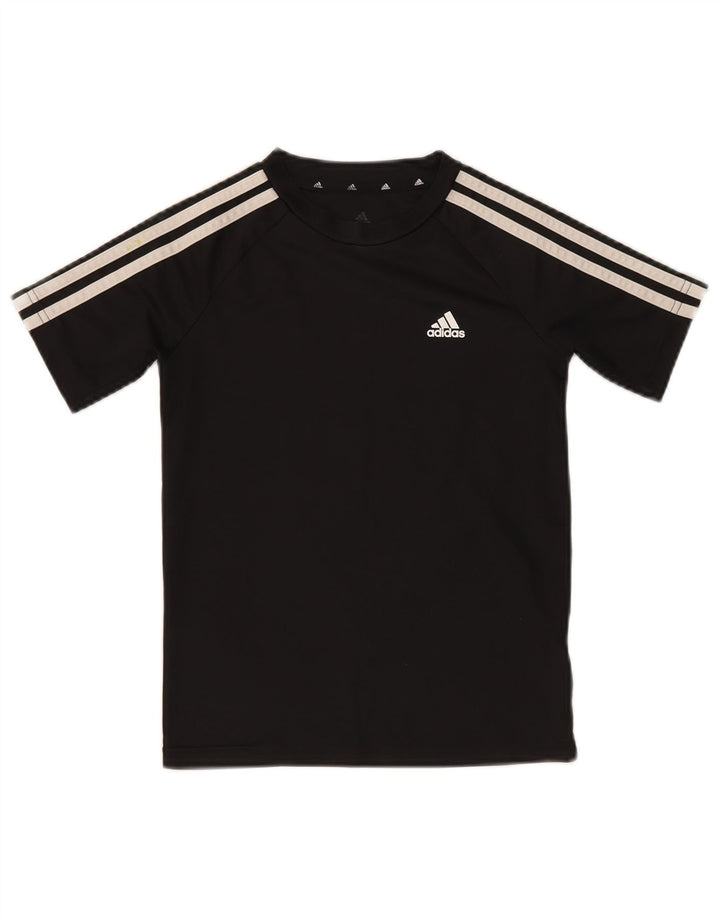 Camiseta Adidas Boys Aeroready Top 9-10 Anos Poliéster Preto