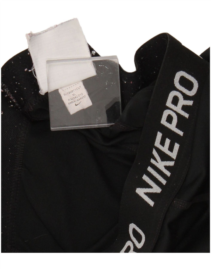 Leggings Nike Feminino UK 18 XL Preto Poliéster