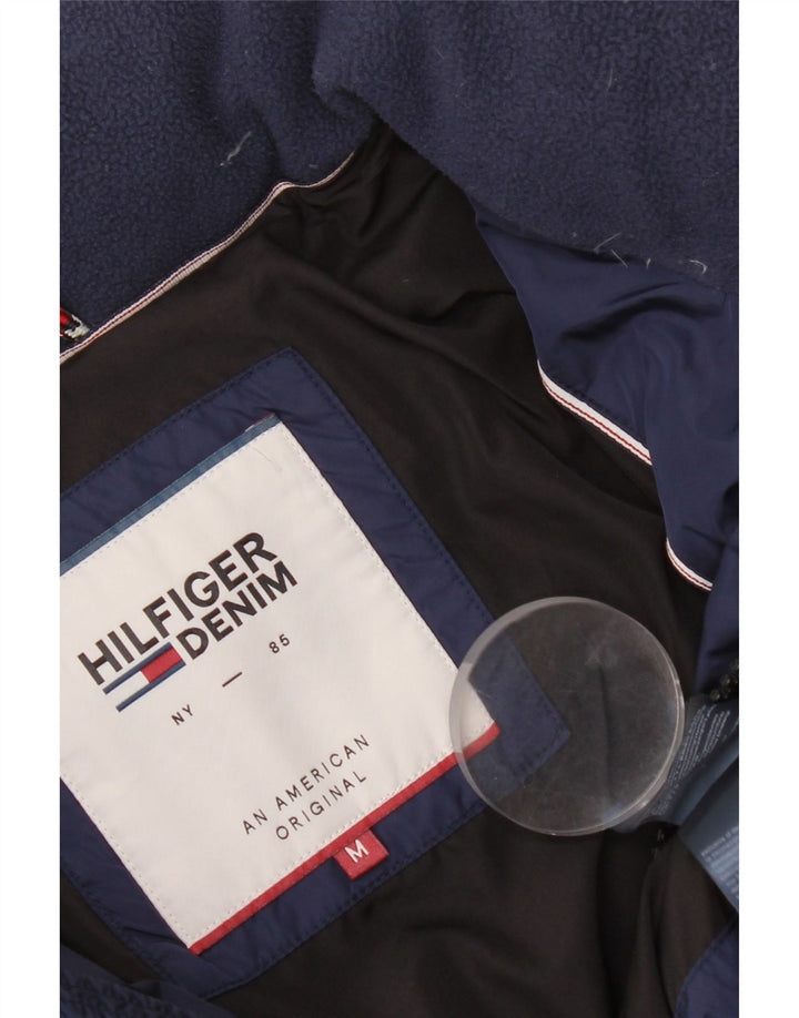 Jaqueta acolchoada masculina Tommy Hilfiger Reino Unido 38 médio azul marinho nylon