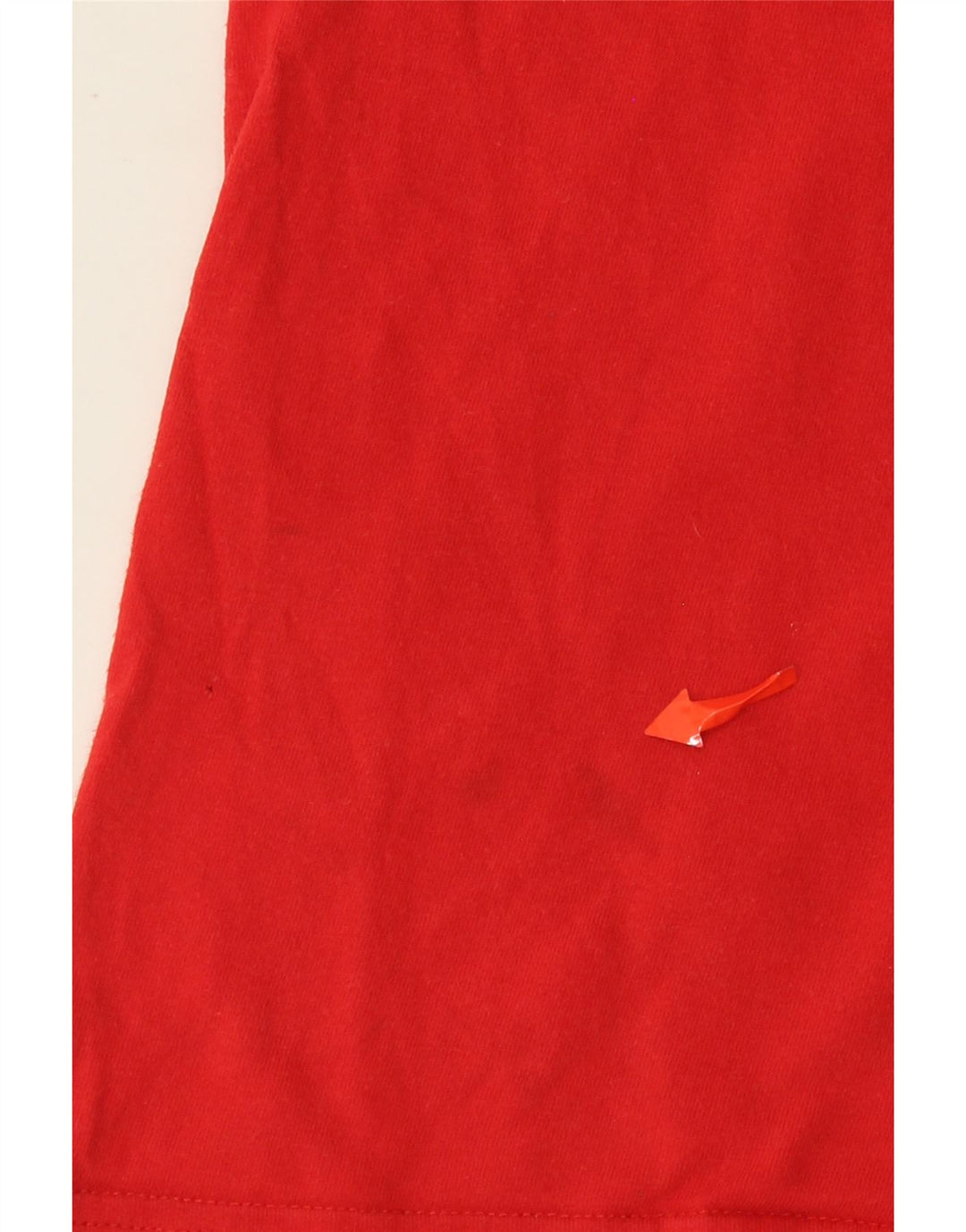 Camiseta estampada Champion Boys 11-12 anos grande algodão vermelho