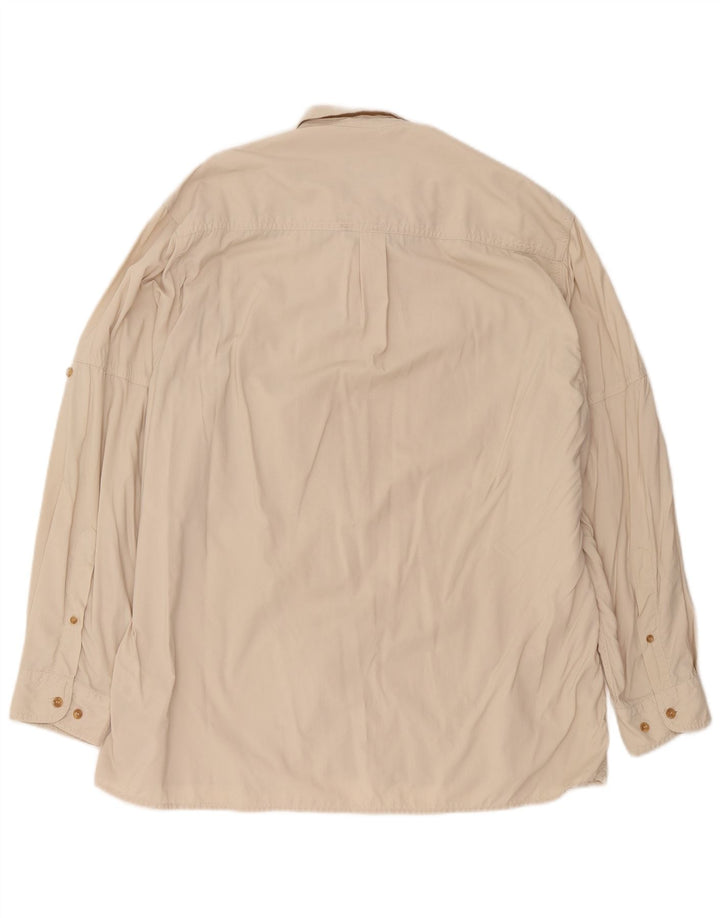 Camisa masculina Rohan grande poliamida bege