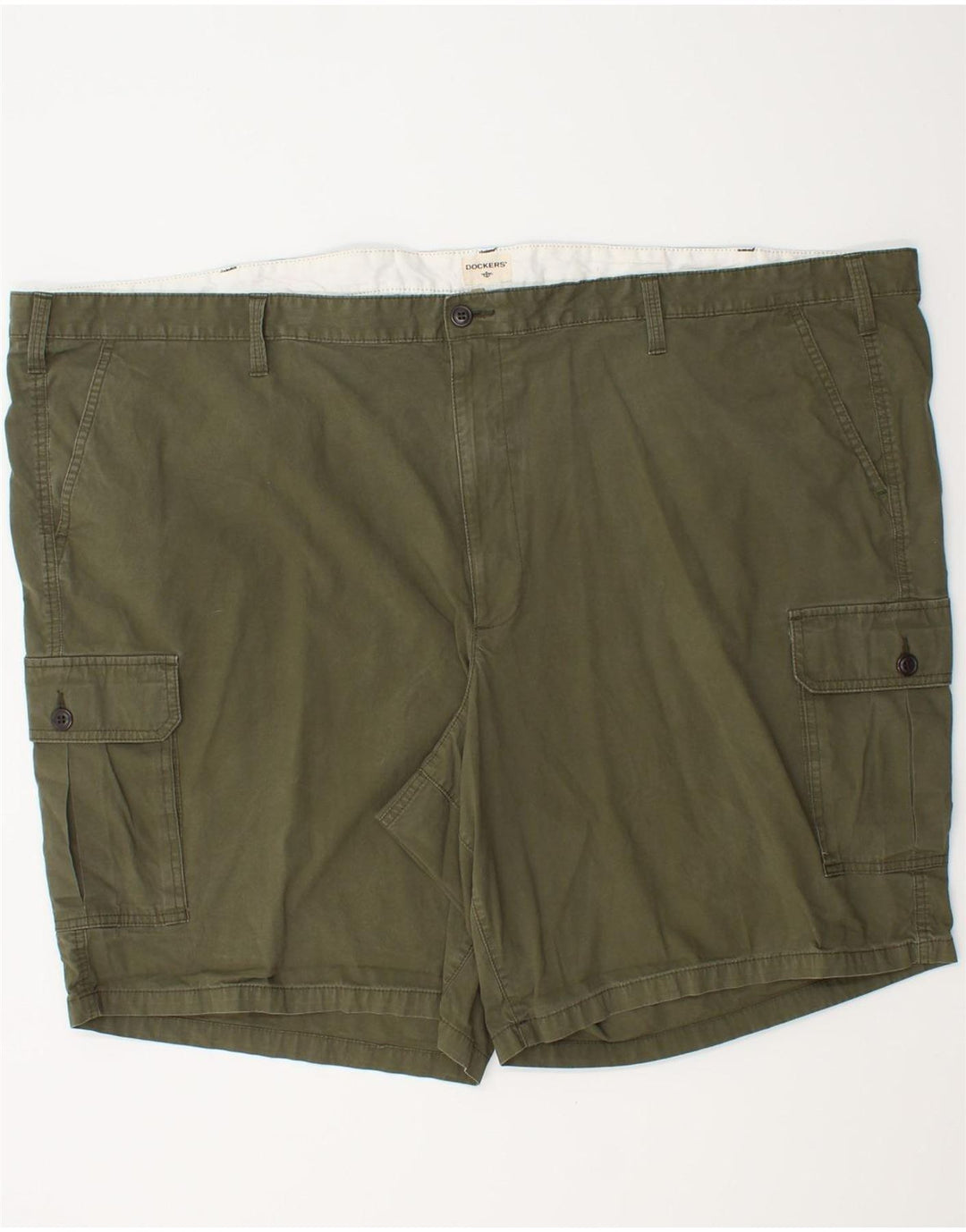 Shorts cargo masculino DOCKERS W58 6XL algodão cáqui