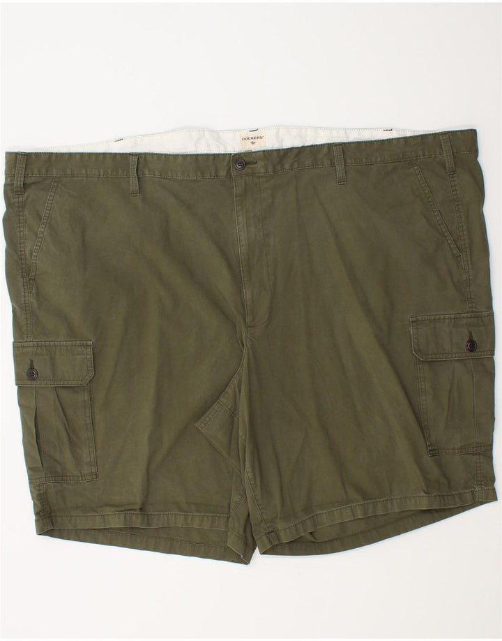 Shorts cargo masculino DOCKERS W58 6XL algodão cáqui