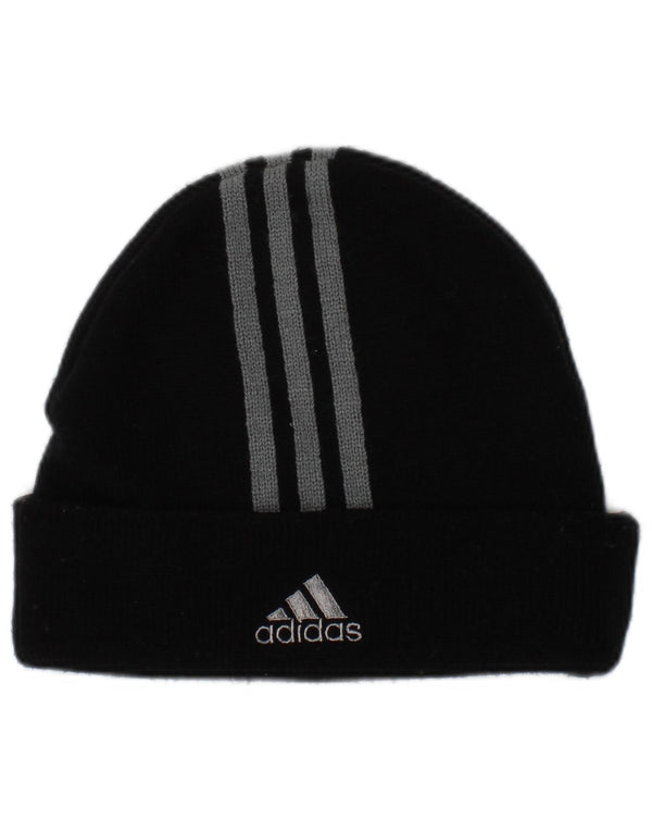 Gorro masculino Adidas Knit Beanie tamanho único poliéster listrado preto