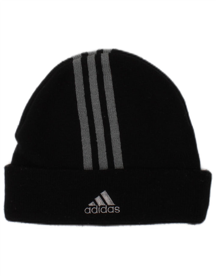 Gorro masculino Adidas Knit Beanie tamanho único poliéster listrado preto