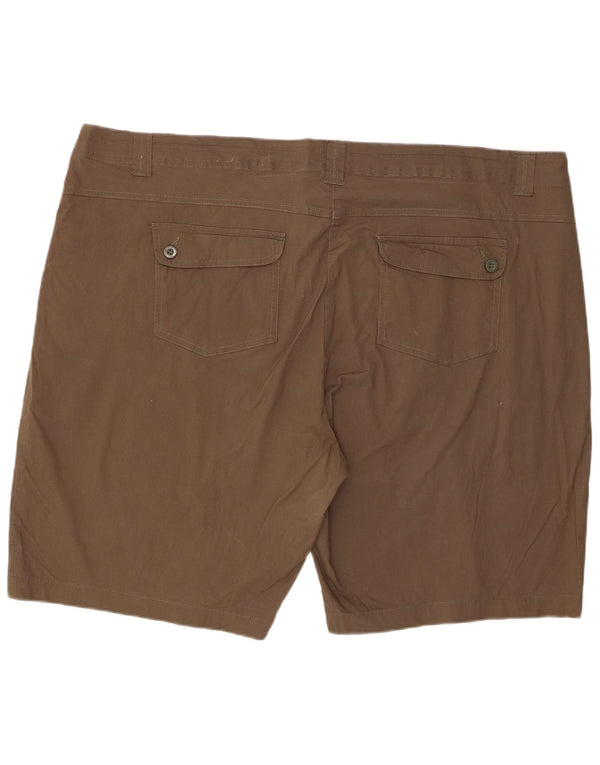 Mountain Warehouse Womens Chino Shorts UK 28 6XL  W50 Khaki Cotton