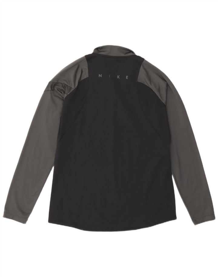 Pulôver Nike Masculino Top de Treino Médio Preto Colourblock Poliéster