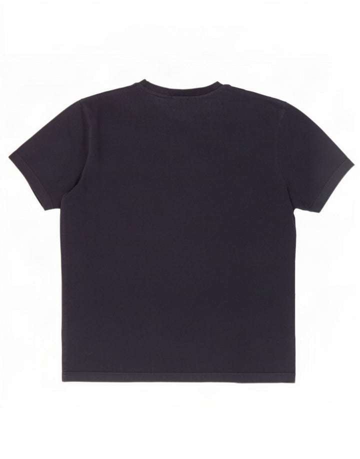 Camiseta masculina Ellesse Top grande algodão azul marinho