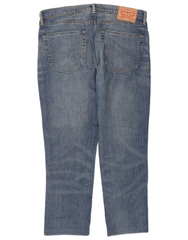 Calça jeans masculina Levi's 511 Tapered Slim W36 L28 azul algodão