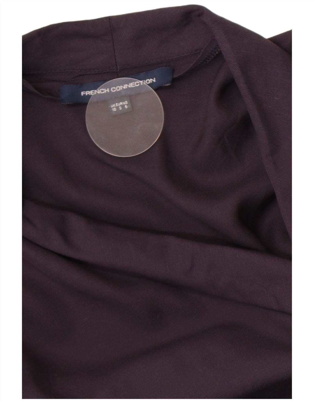 Vestido feminino French Connection UK 10 pequeno roxo