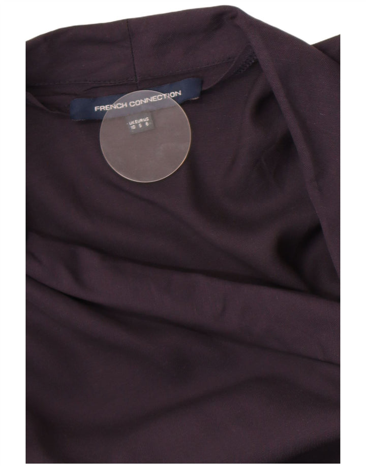Vestido feminino French Connection UK 10 pequeno roxo