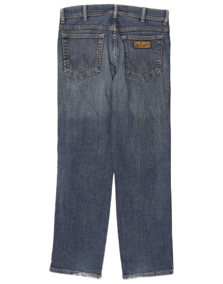 Jeans Wrangler Masculino Reto W32 L30 Azul