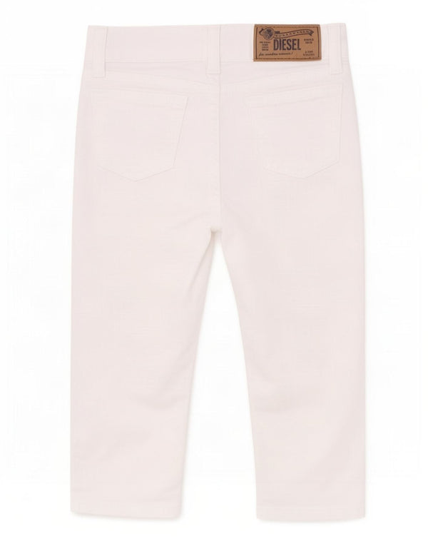Diesel Baby Boys Jeans retos 6-9 meses W18 L10 algodão branco