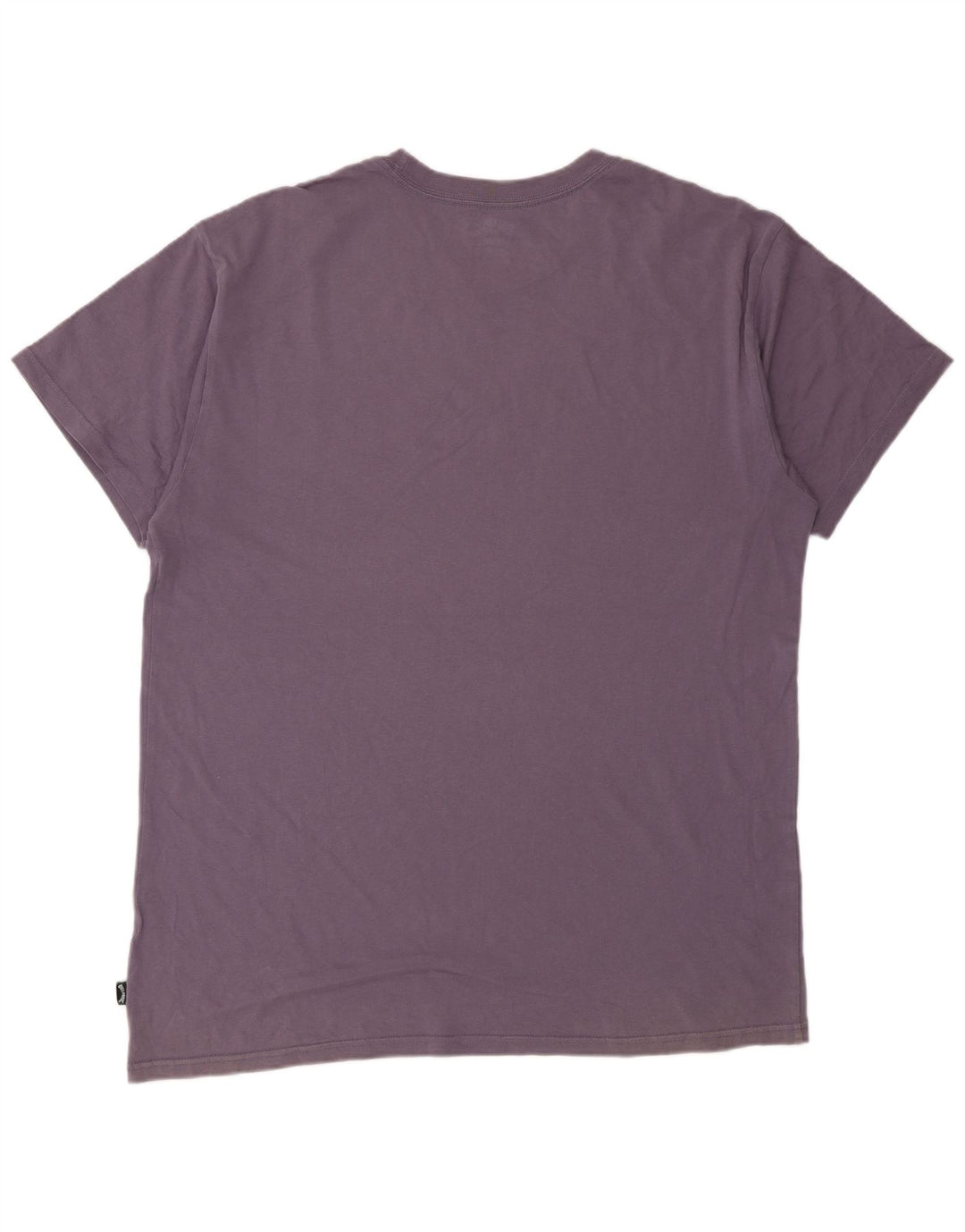 Camiseta gráfica masculina Billabong Top XL algodão roxo