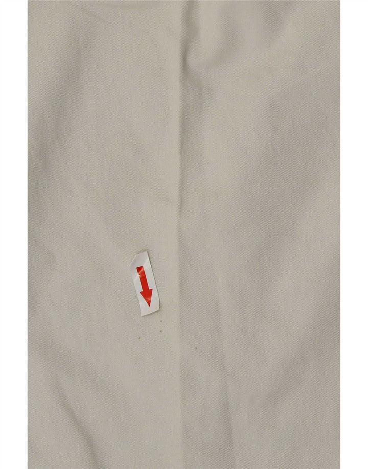 Calça Chino Masculina Marks & Spencer Regular Fit W34 L29 Algodão Branco